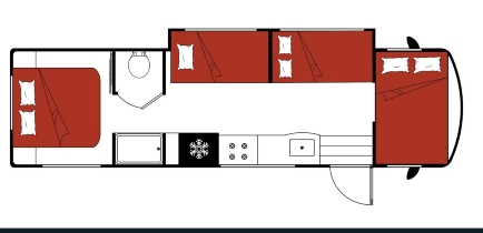 EM C Family Sleeper Floor Plan 2