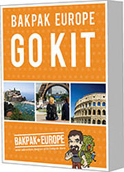 Bakpak Europe GO Kit